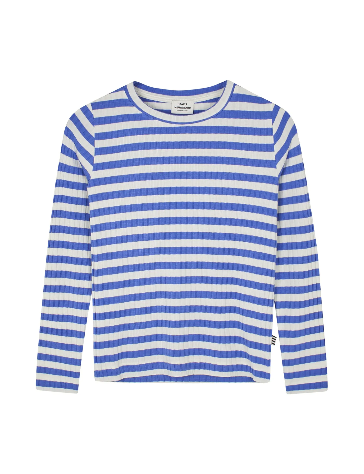 5x5 Classic Stripe Talika Top, Amparo Blue/ Vanilla Ice