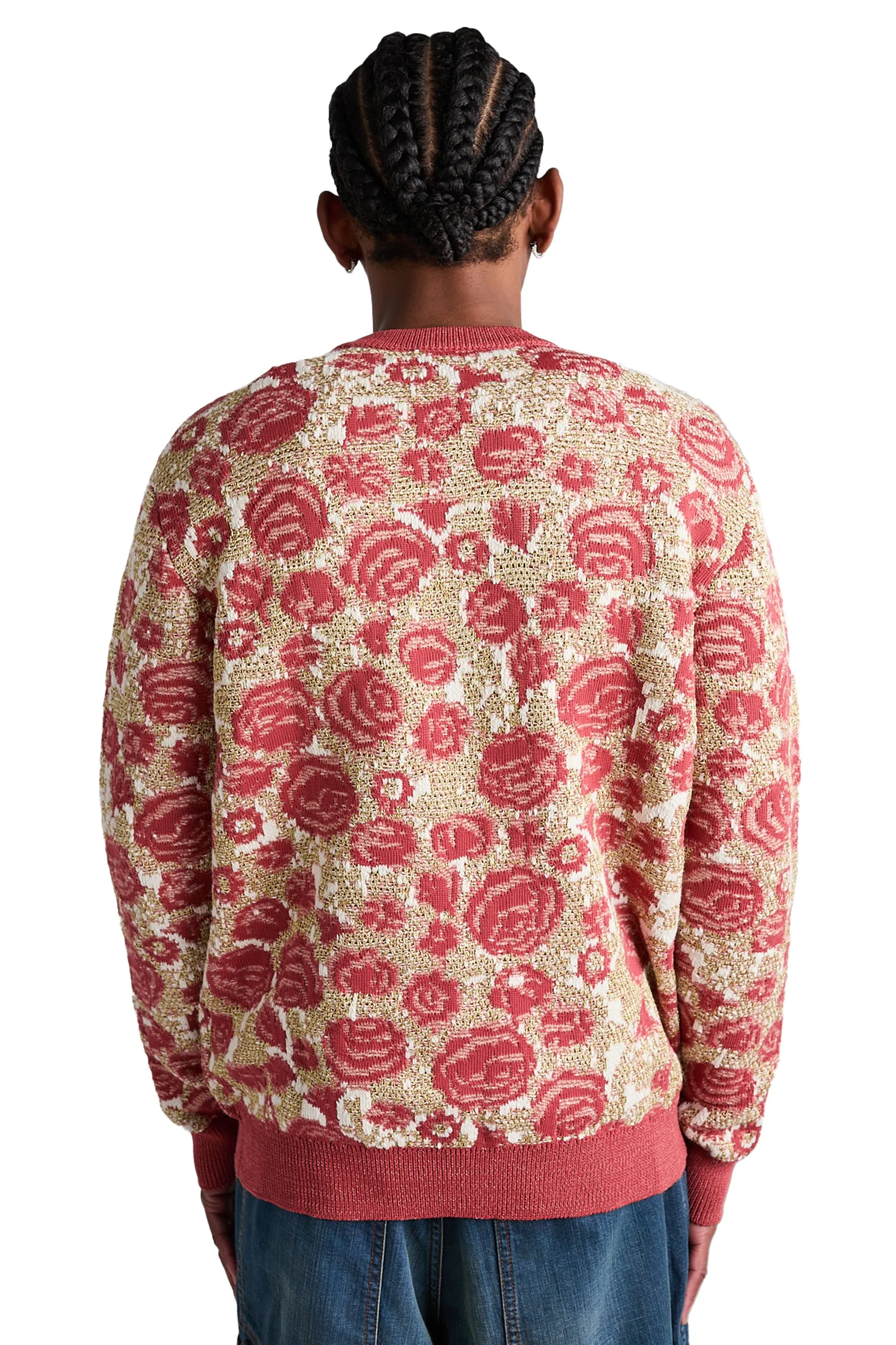 Acne Studios Blossom Knit Sweater 'Blossom Pink/Gold'