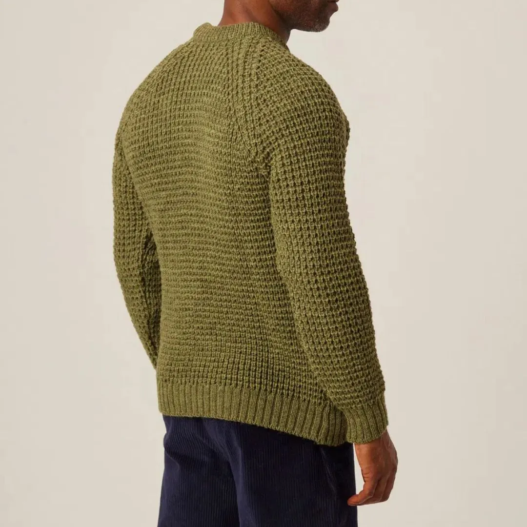 Apple Waffle Crew Neck Jumper