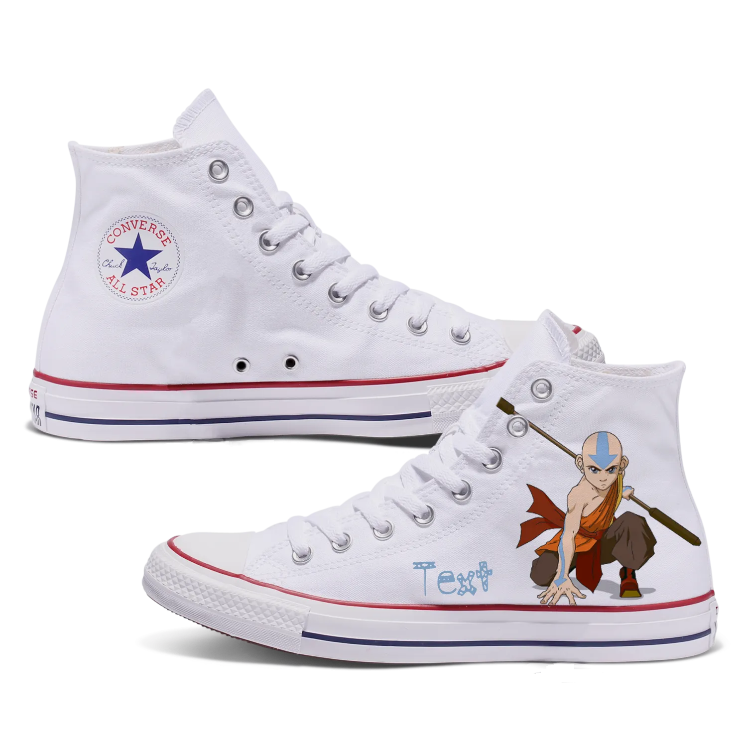 Avatar the Last Airbender Custom Converse