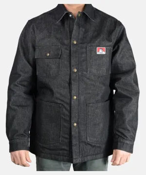 Ben Davis Men’s Original Chore Coat - Black Denim