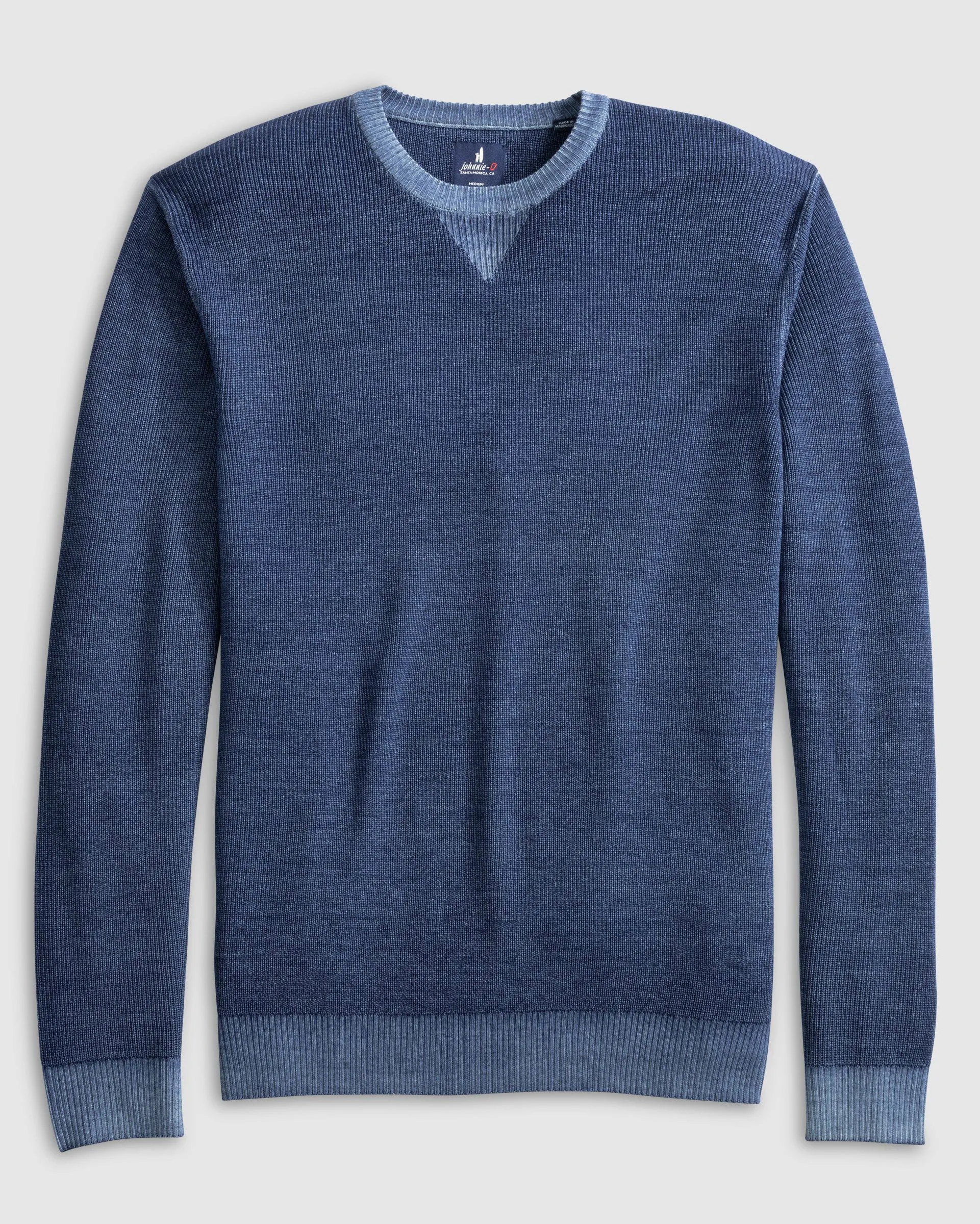 Burgess Garment-Dyed Crewneck Sweater