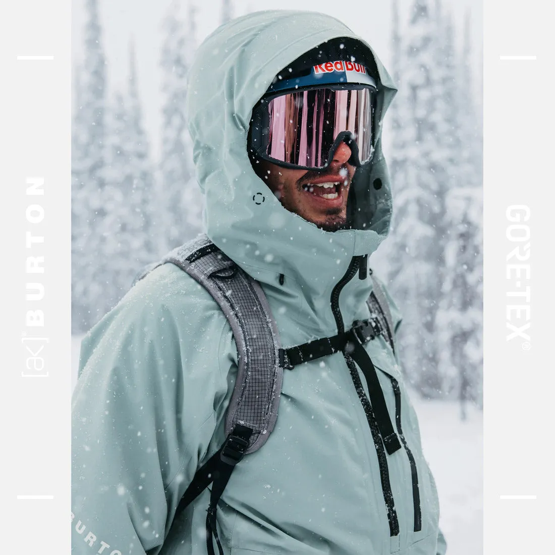 BURTON [ak] Gore-Tex 2L Velocity Anorak 2025 - Petrol Green