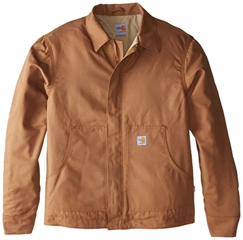 Carhartt 101624 Men's Big & Tall Flame Resistant Canvas Dearborn Jacket