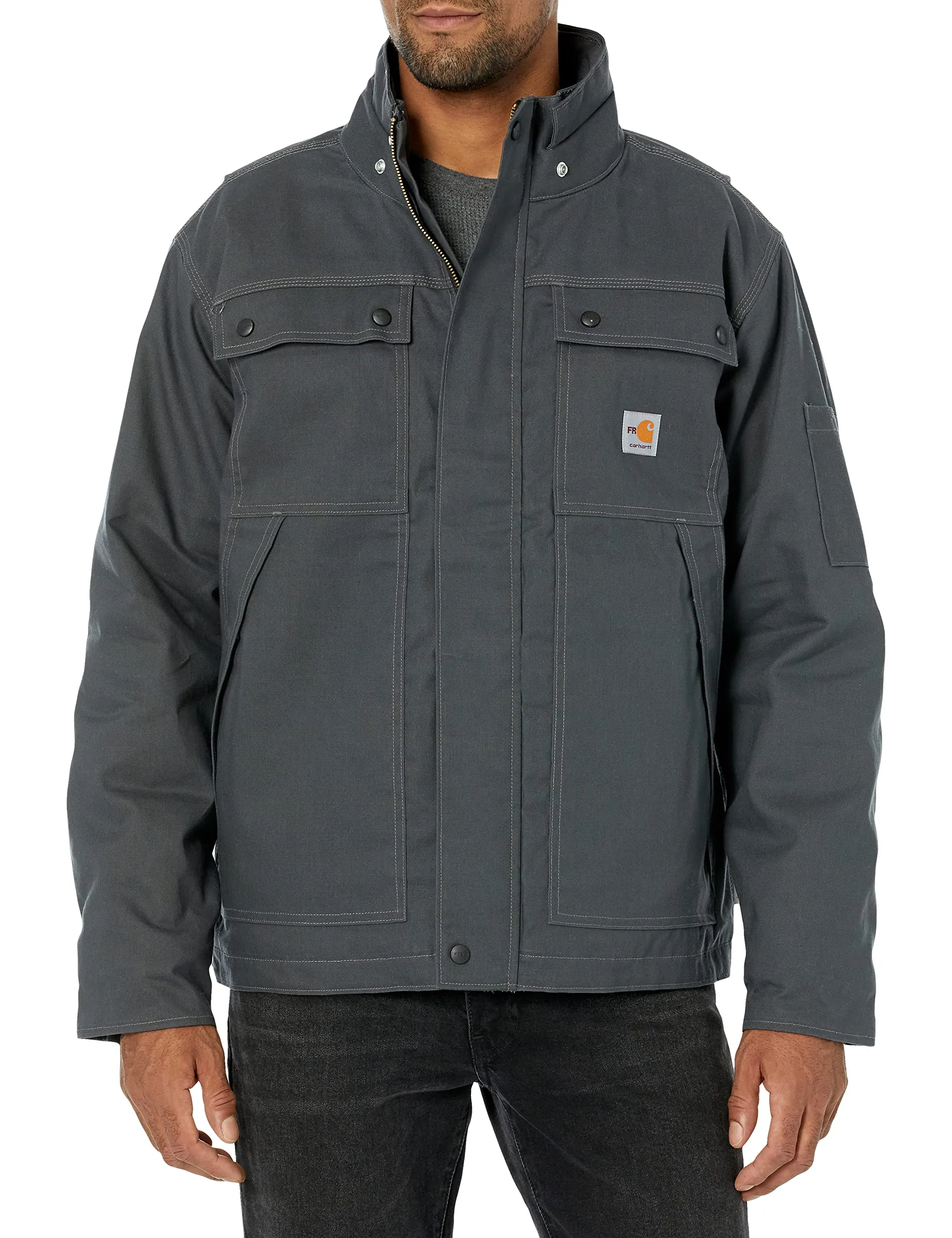 Carhartt 102182 Men's Flame Resistant Full Swing Relaxed Fit Quick Duck Insulated Coat