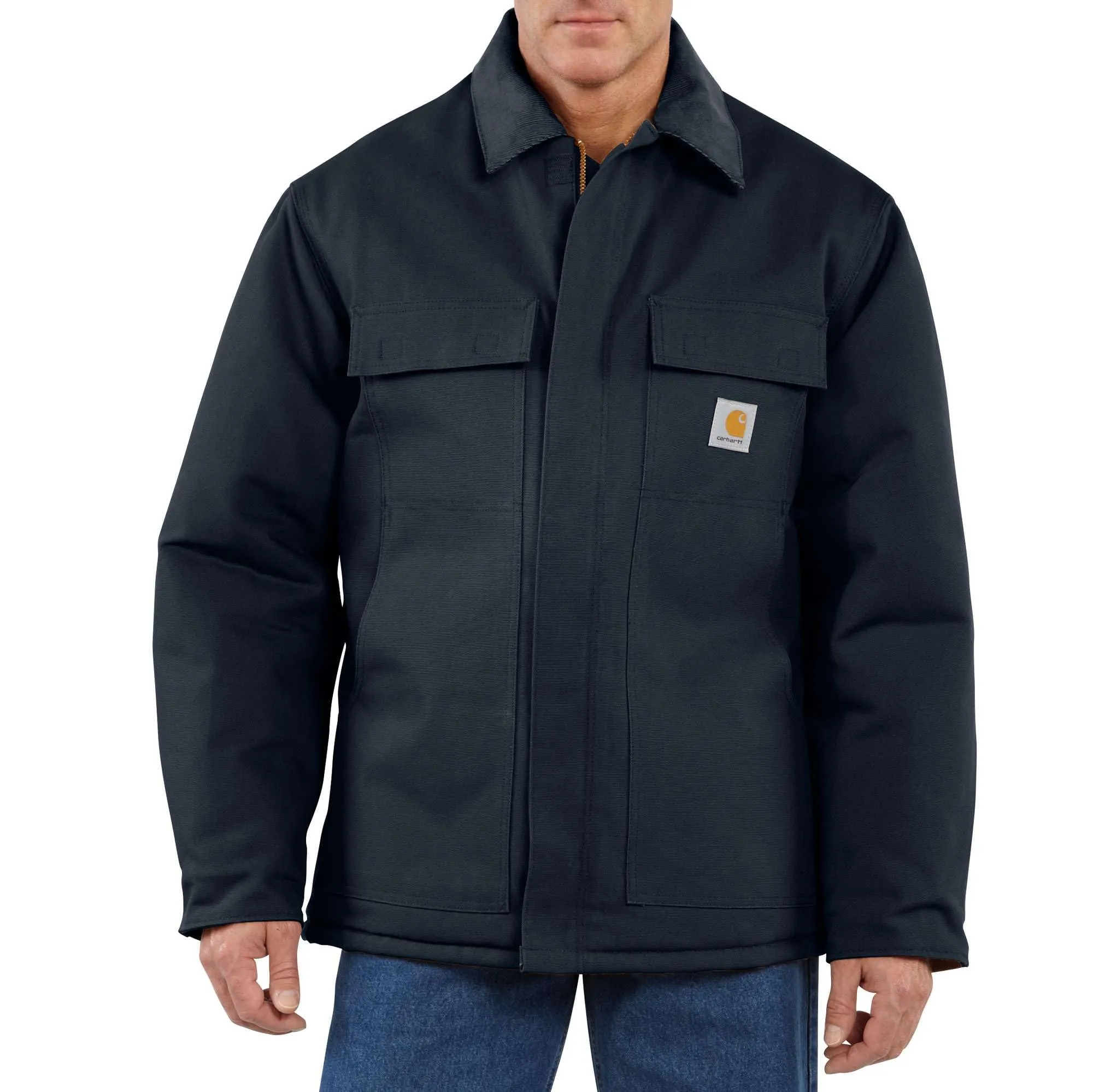 Carhartt 106674 Men's Loose Fit Firm Duck Insulated Traditional Coat