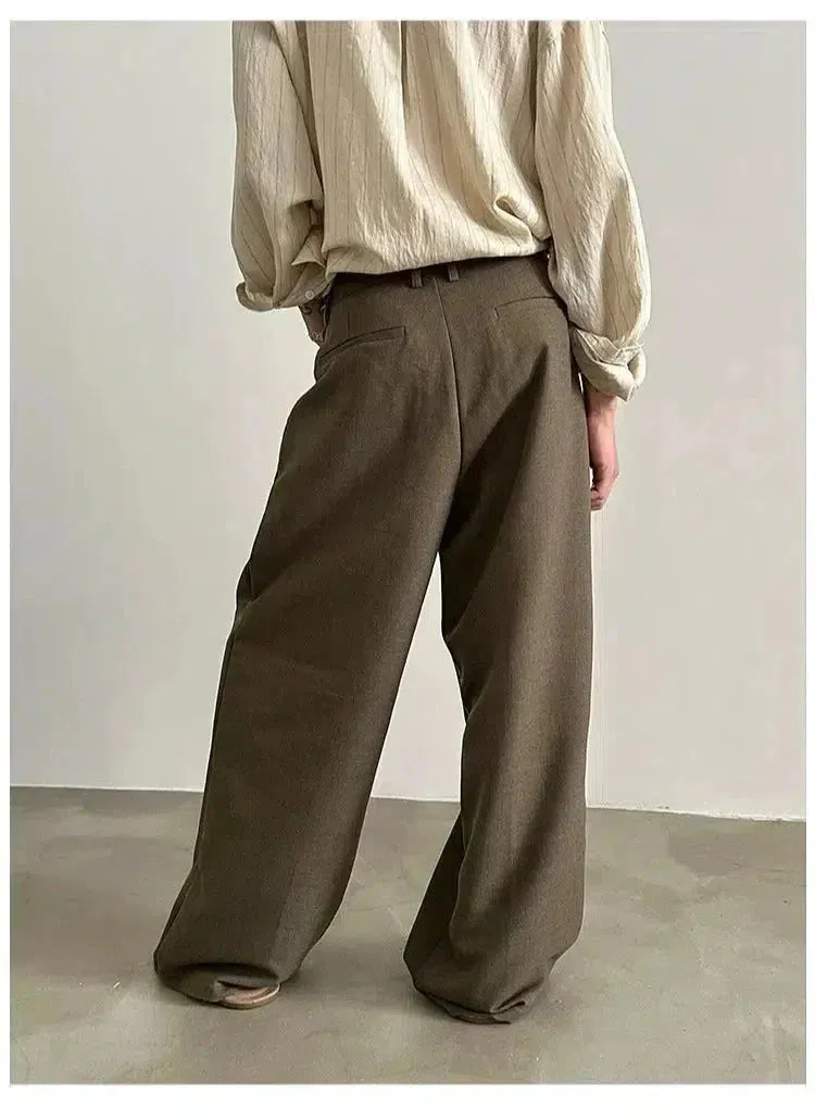 Chicmy- Comfortable Wide-leg Pleated Pants