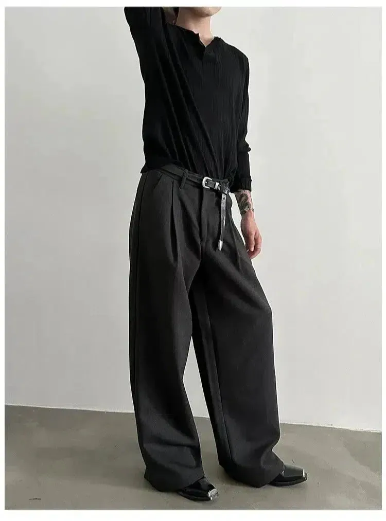 Chicmy- Comfortable Wide-leg Pleated Pants