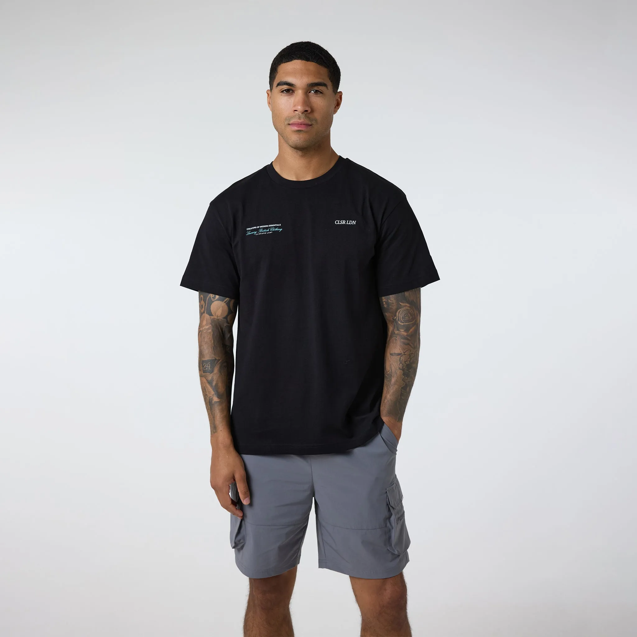 CLSR LDN Luxe T-Shirt | Black