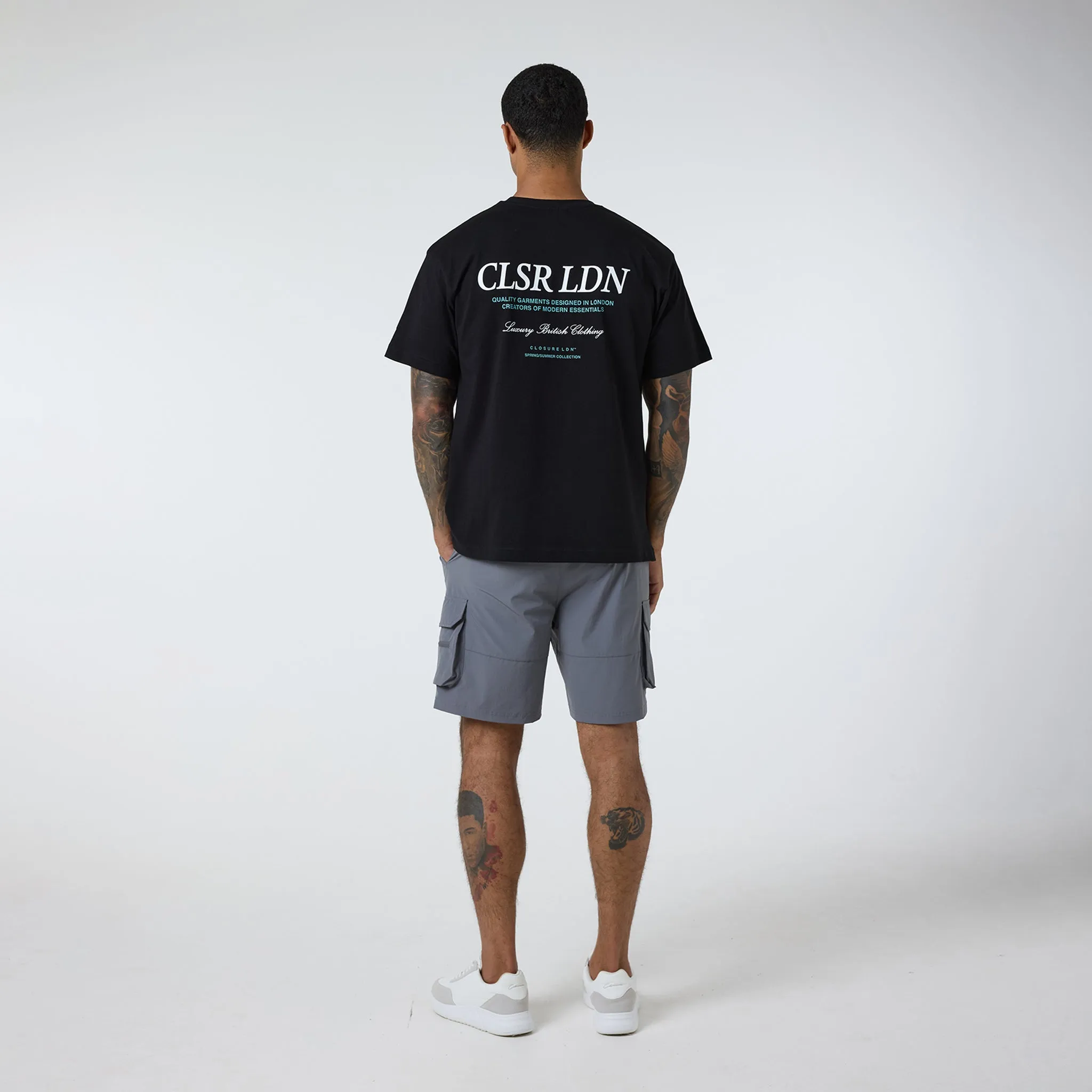 CLSR LDN Luxe T-Shirt | Black