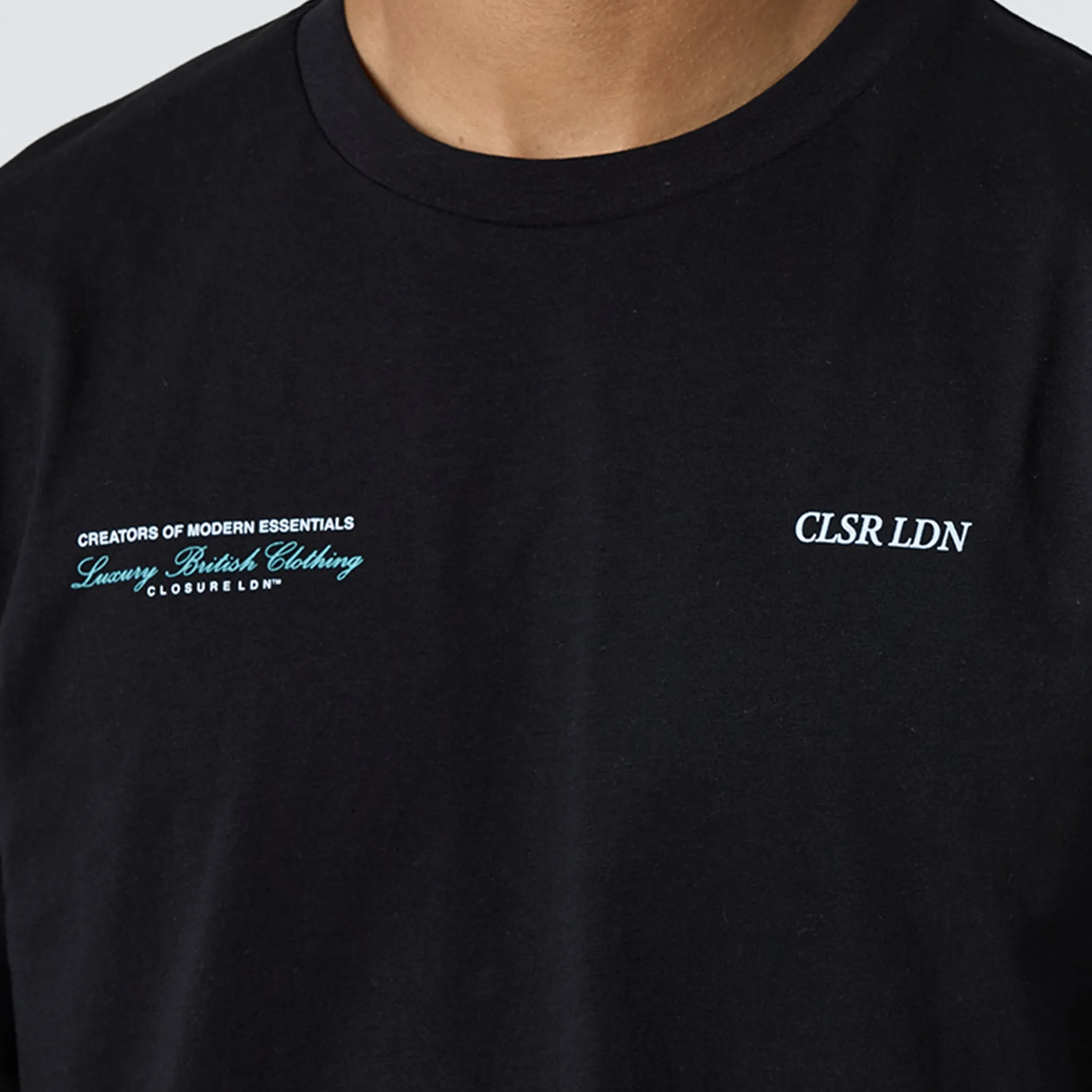 CLSR LDN Luxe T-Shirt | Black