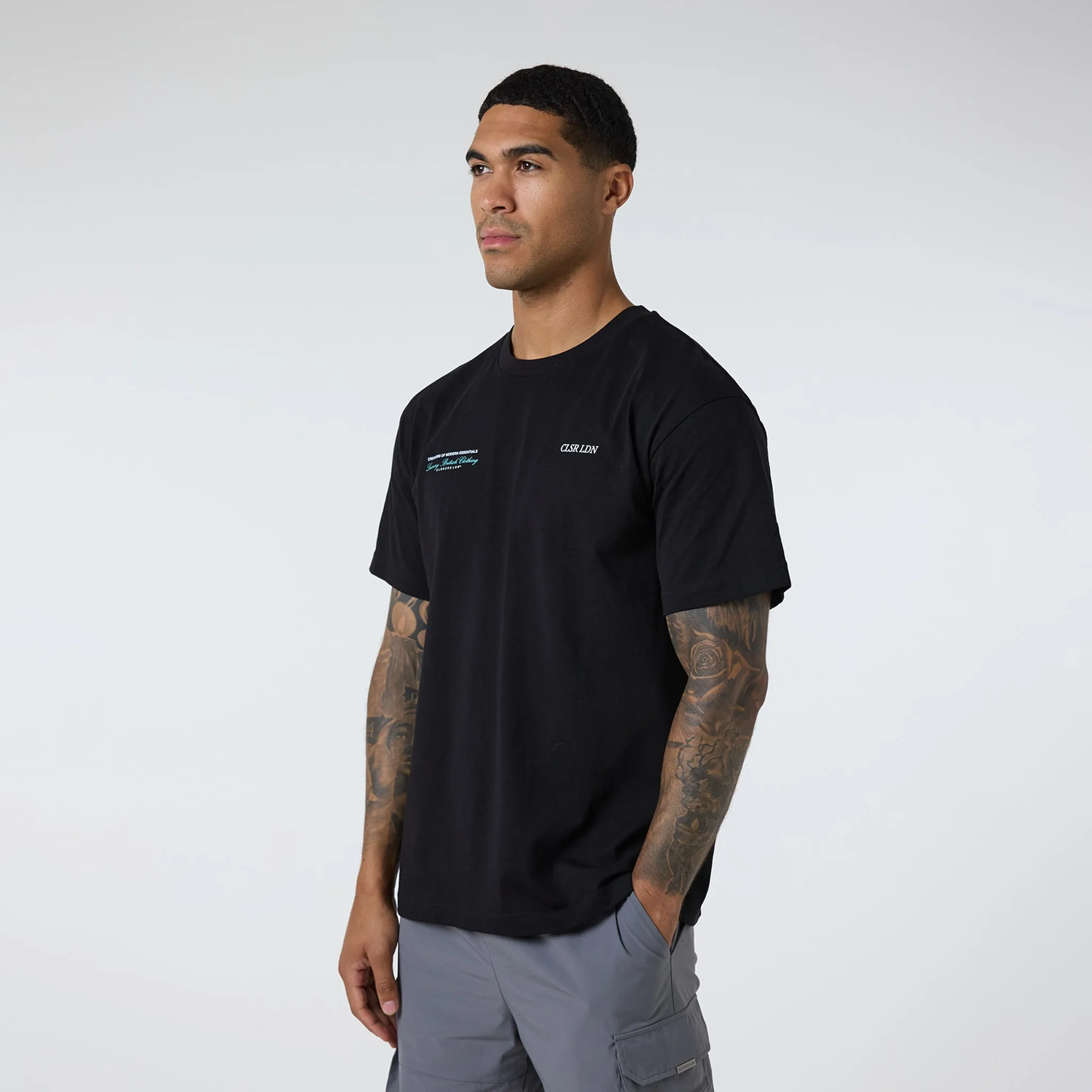 CLSR LDN Luxe T-Shirt | Black