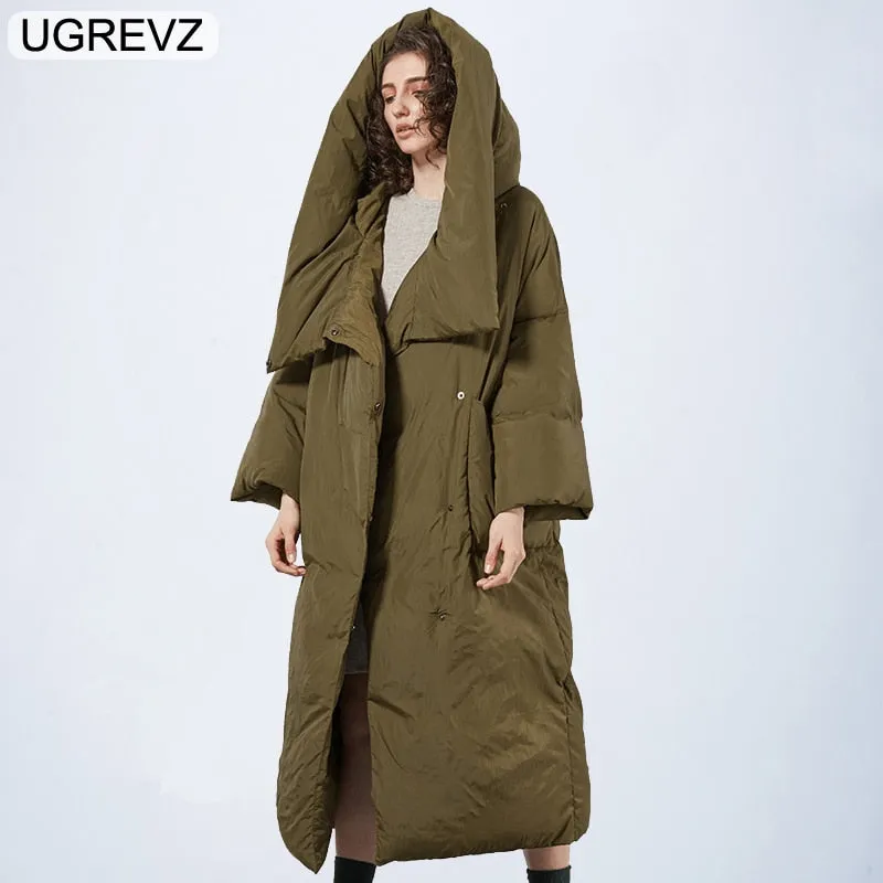 Elegant Women 2020 Winter Coat - Warm, Long & Cotton Padded