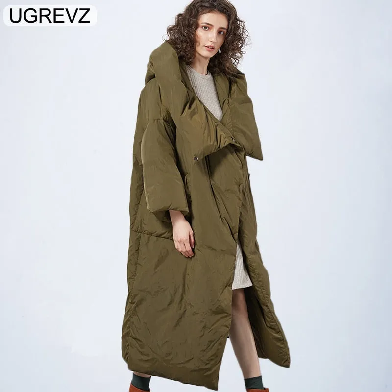 Elegant Women 2020 Winter Coat - Warm, Long & Cotton Padded