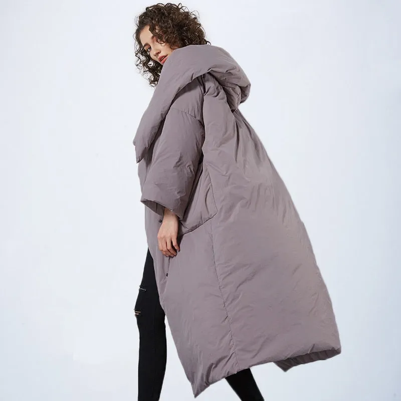 Elegant Women 2020 Winter Coat - Warm, Long & Cotton Padded