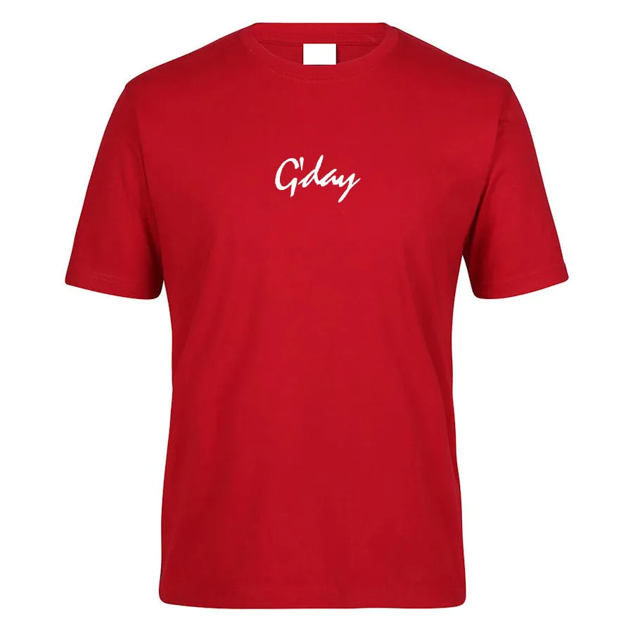 G'day Adults T-Shirt (Various Colours)