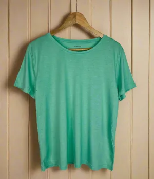 Green Relaxed Short Sleeve Tee