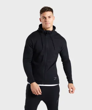 Gymshark Orbit Zip Hoodie - Black