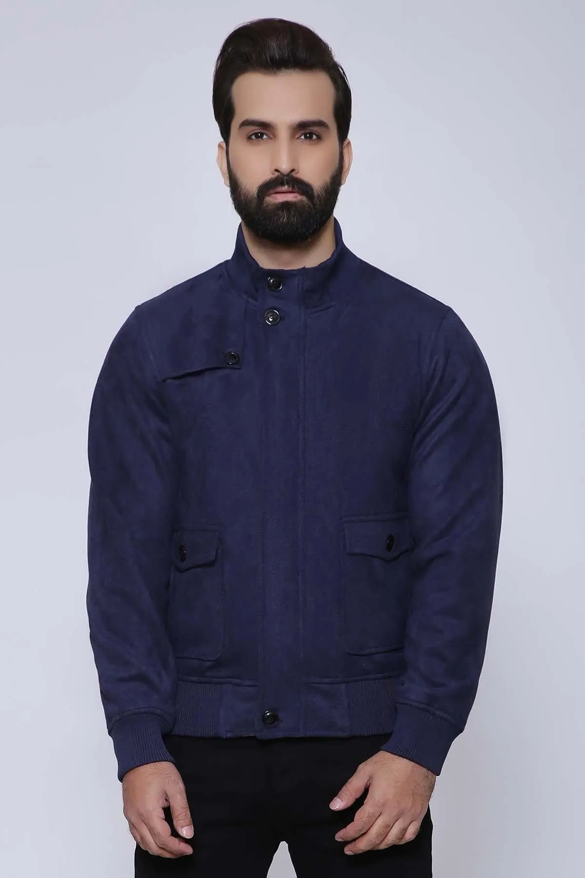 JACKET FULL SLEEVE NAVY