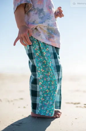 Kids Patchwork Pants