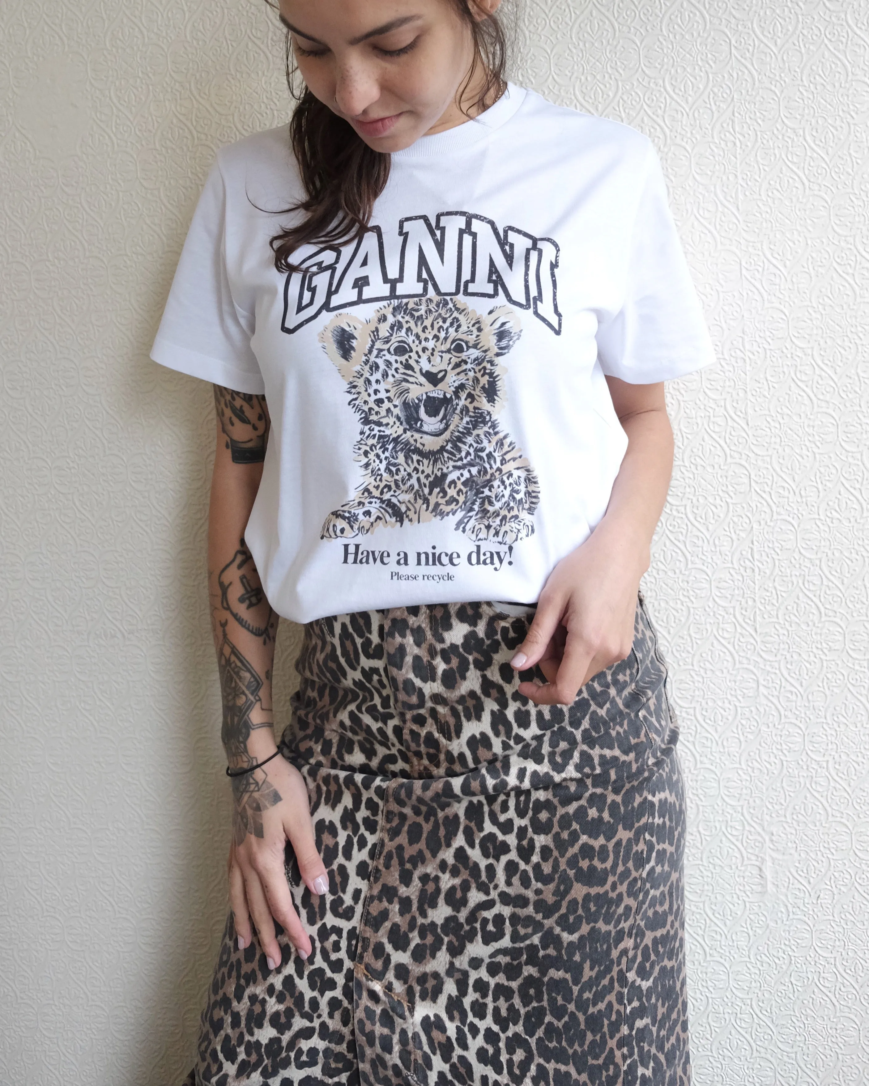 Leopard Relaxed Tee