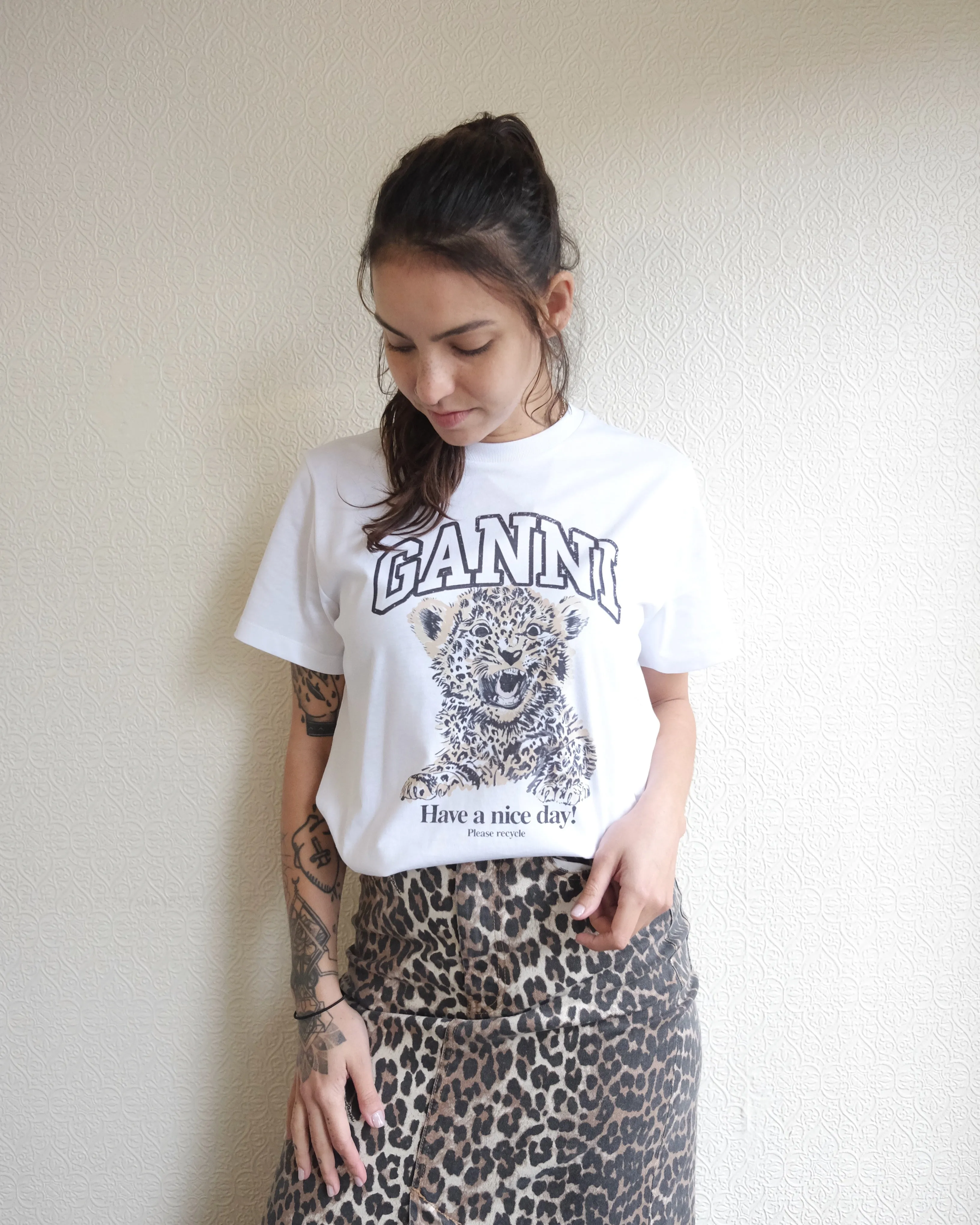 Leopard Relaxed Tee