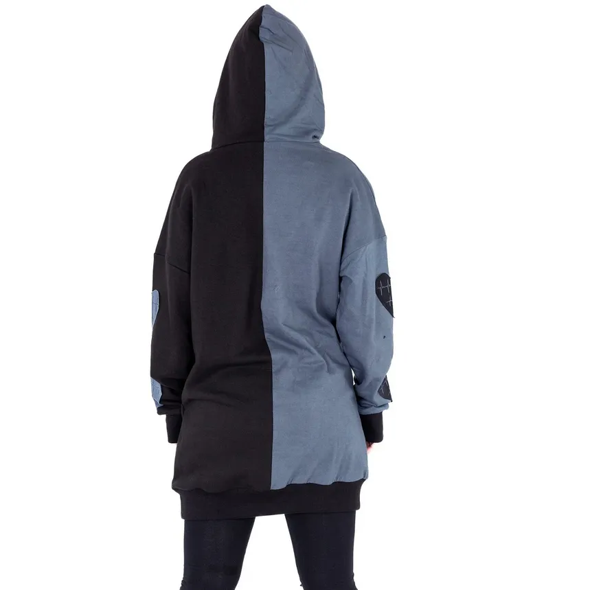 LEXIA HOOD - BLACK/GREY