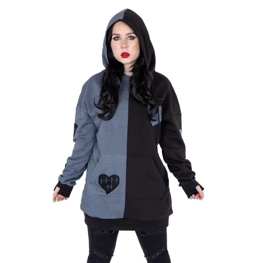 LEXIA HOOD - BLACK/GREY