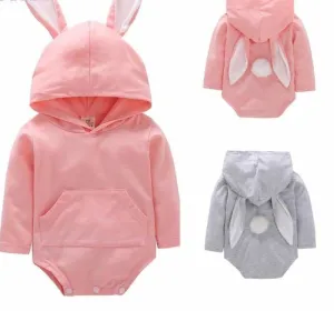 Little Bunny Hooded Onesie