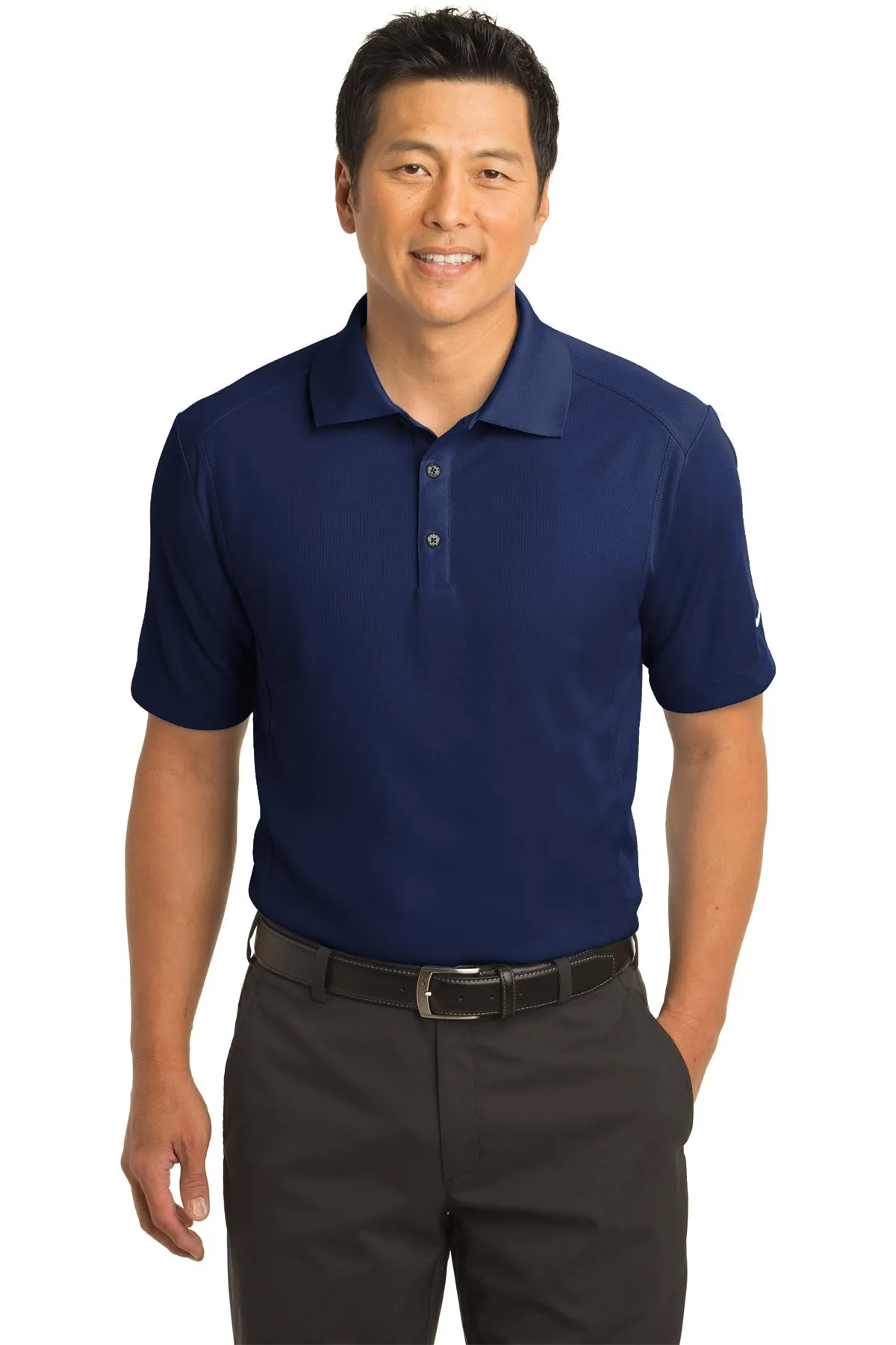 Nike Dri-FIT Classic Custom Polos, Midnight Navy