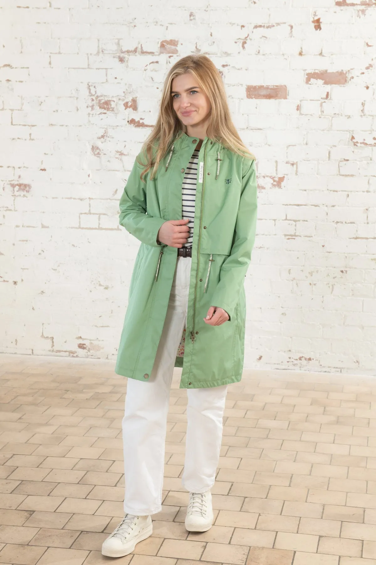 Pippa Coat - Soft Green