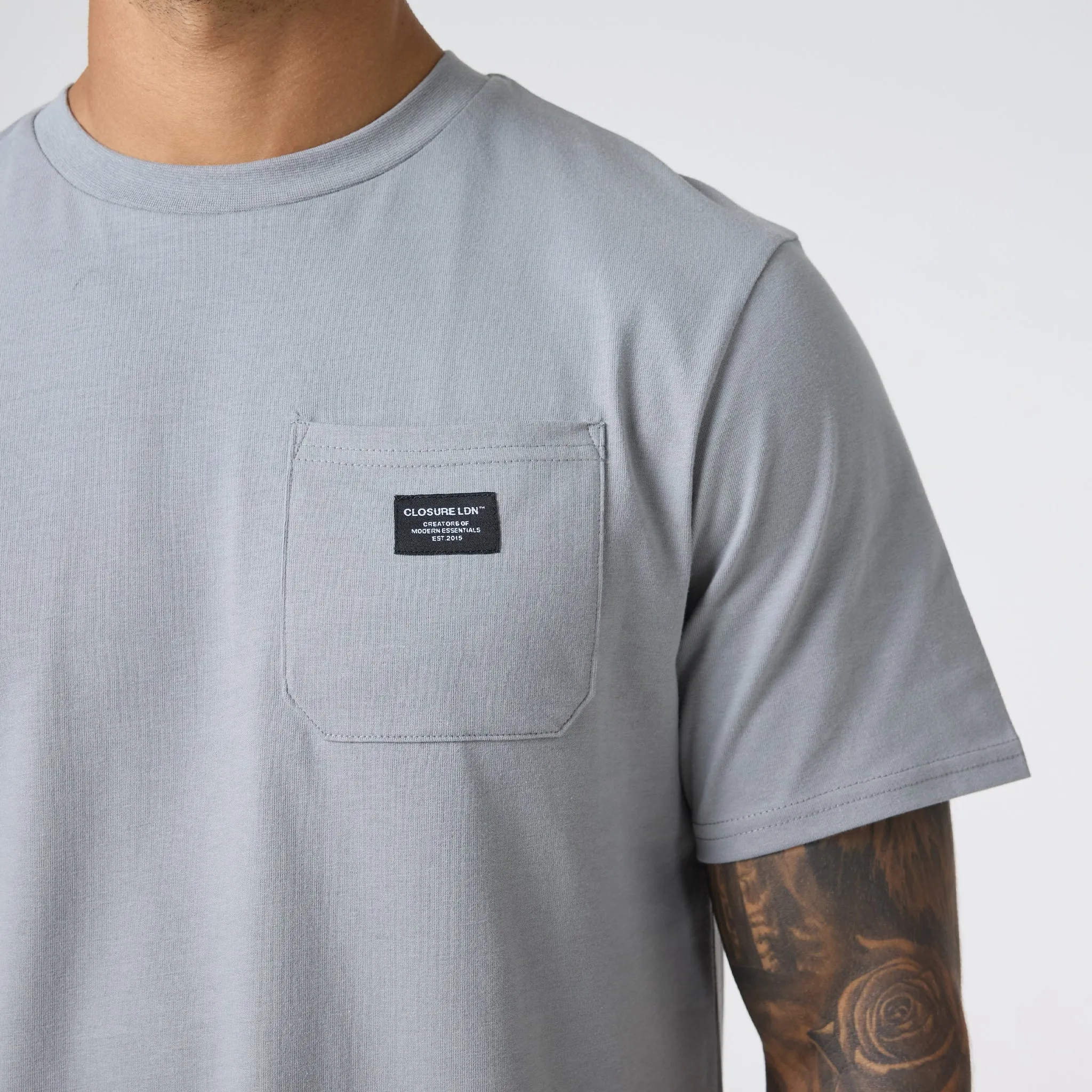 Pocket T-Shirt | Grey