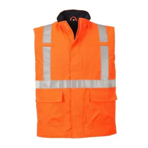 Portwest Bizflame Hi-Vis Flame Resistant Bodywarmer S776