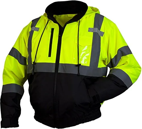 Pyramex RJ3210 Series Lumen X Class 3 Fleece Bomber Safety Jacket