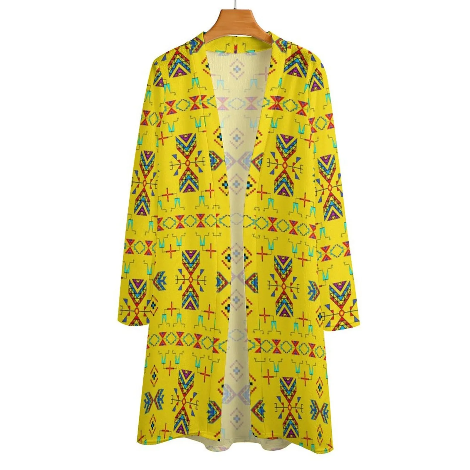 Rainy Chief Rainbow Yellow Cardigan