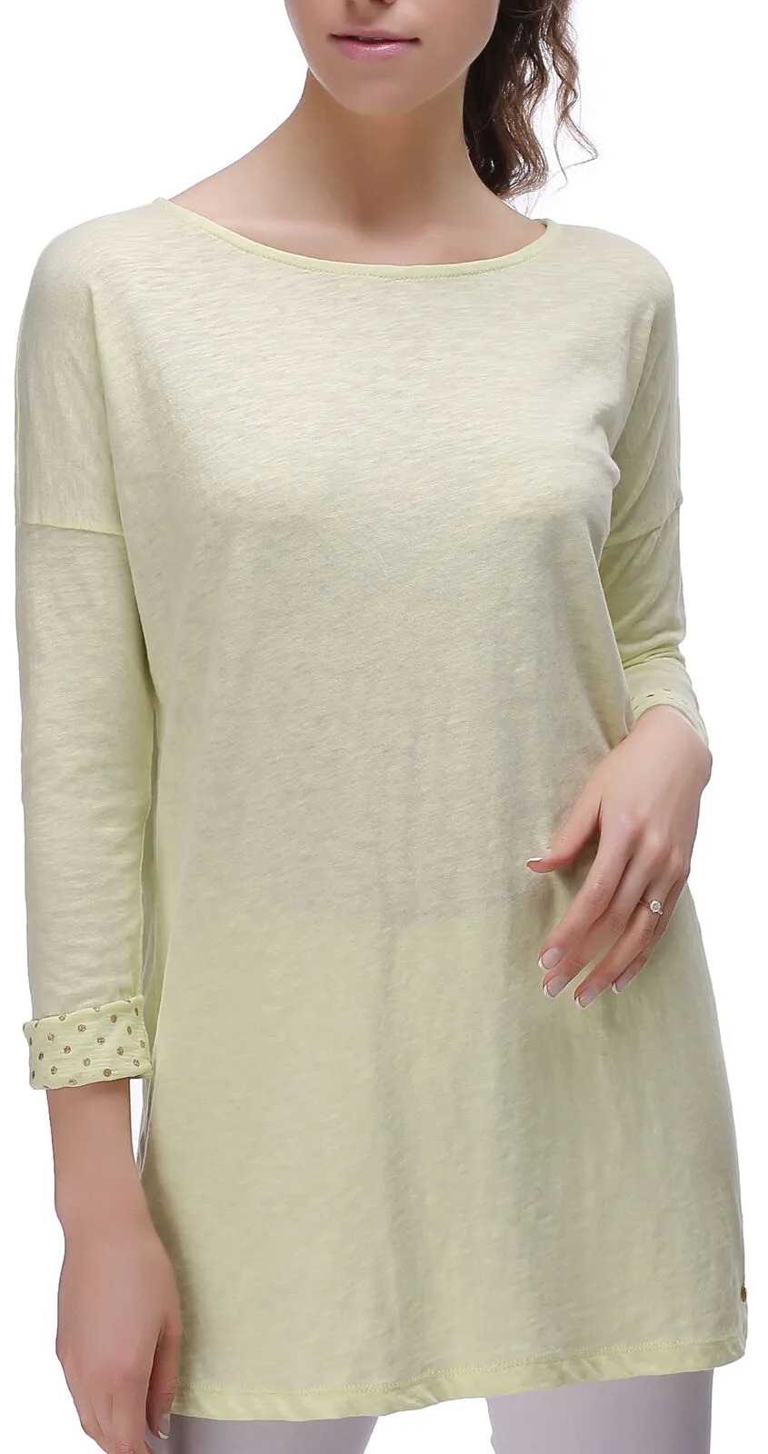 RH Women's Casual Cotton Long Sleeve Blouse w/ Zipper Tops Blouse Dress RH2041