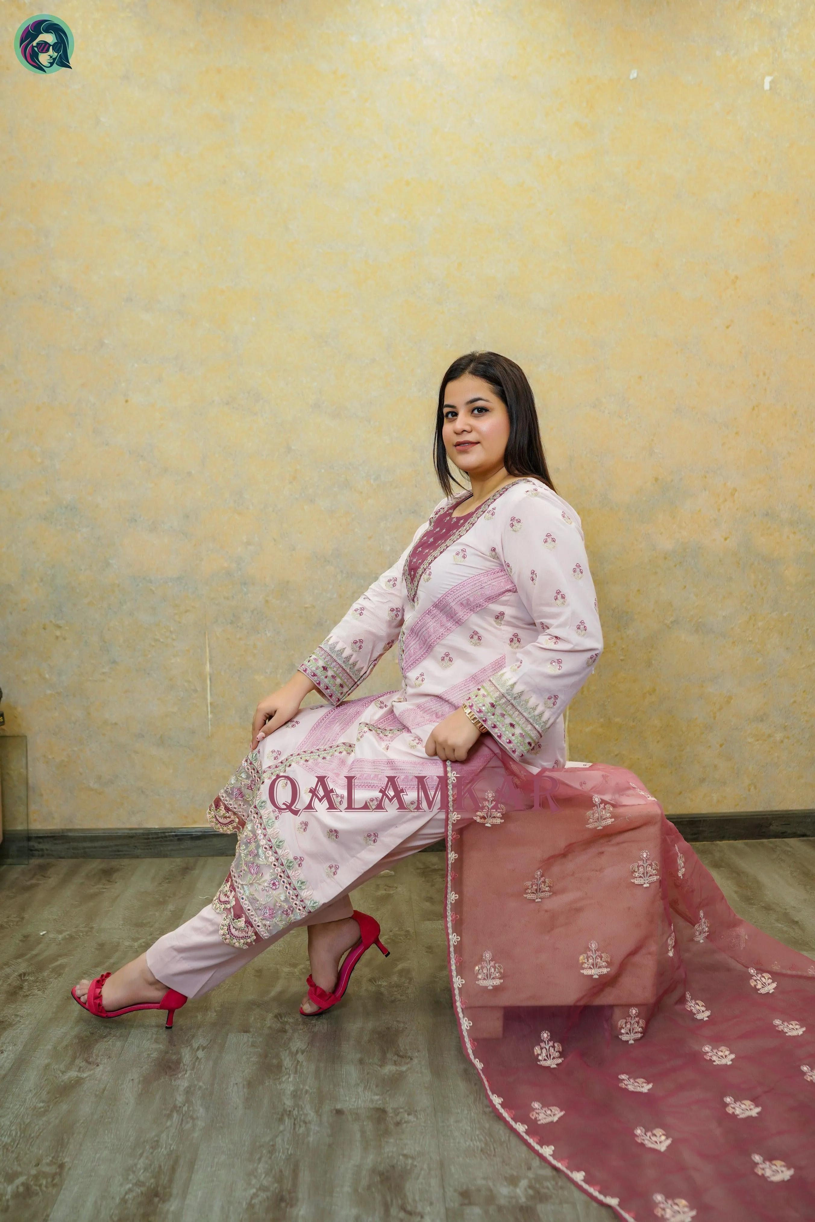 ROSEPINK LUXURY LAWN Pakistani Suit for Women - High Quality Fabric - Elegant Festive Design