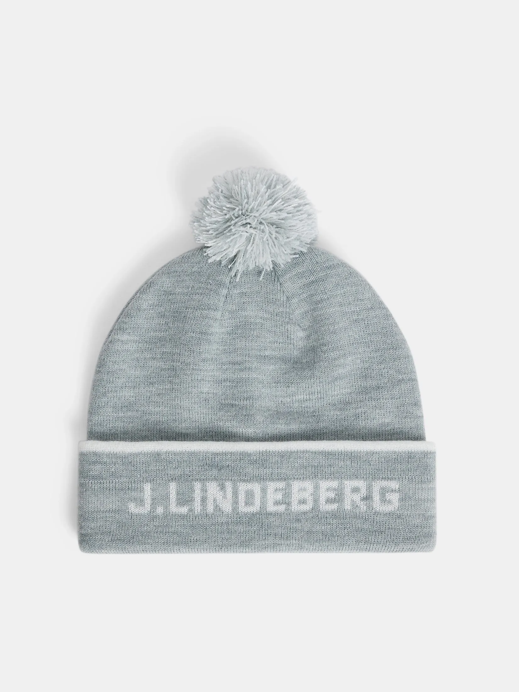 Stripe Beanie / Light Grey Melange