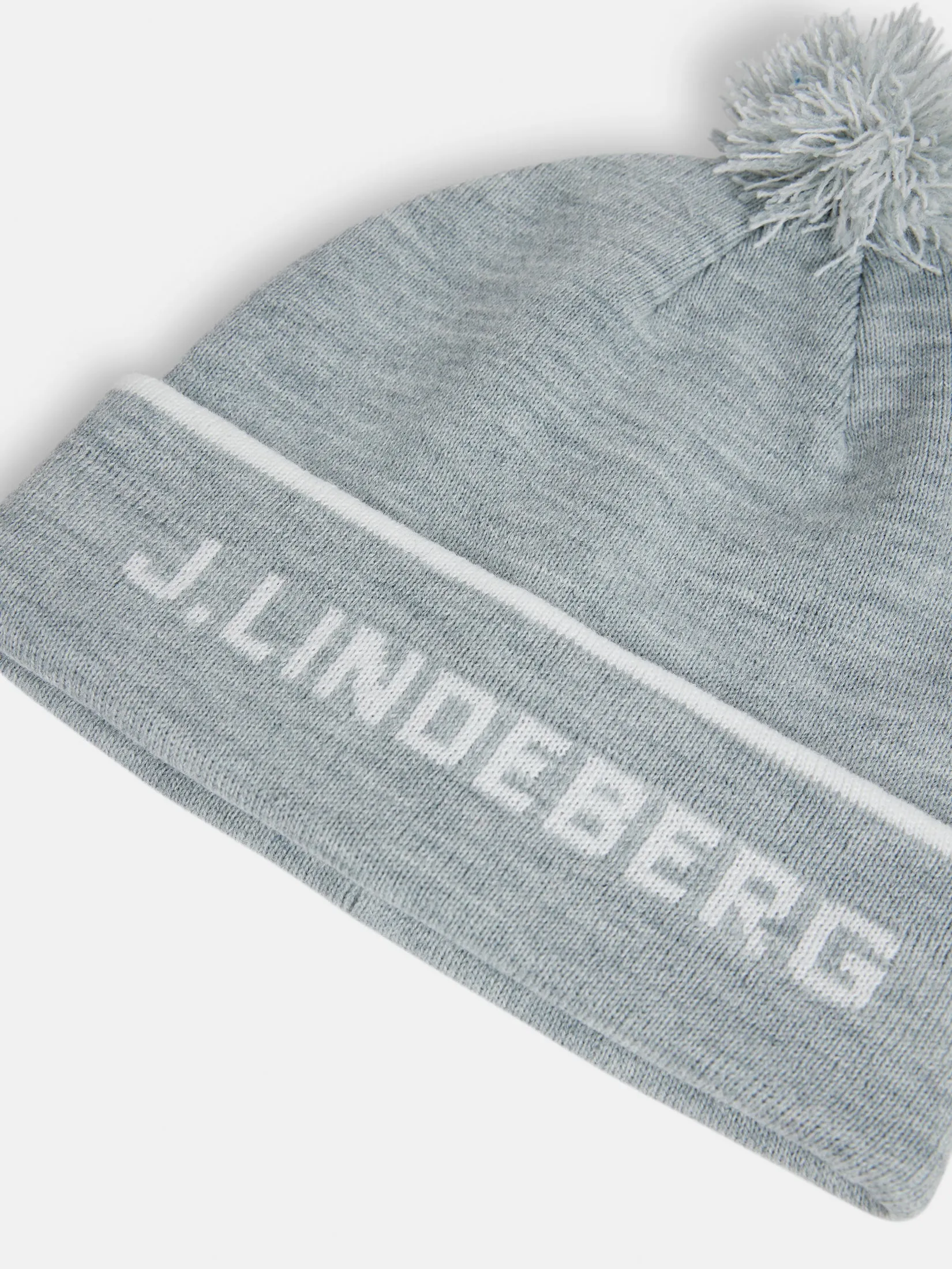 Stripe Beanie / Light Grey Melange