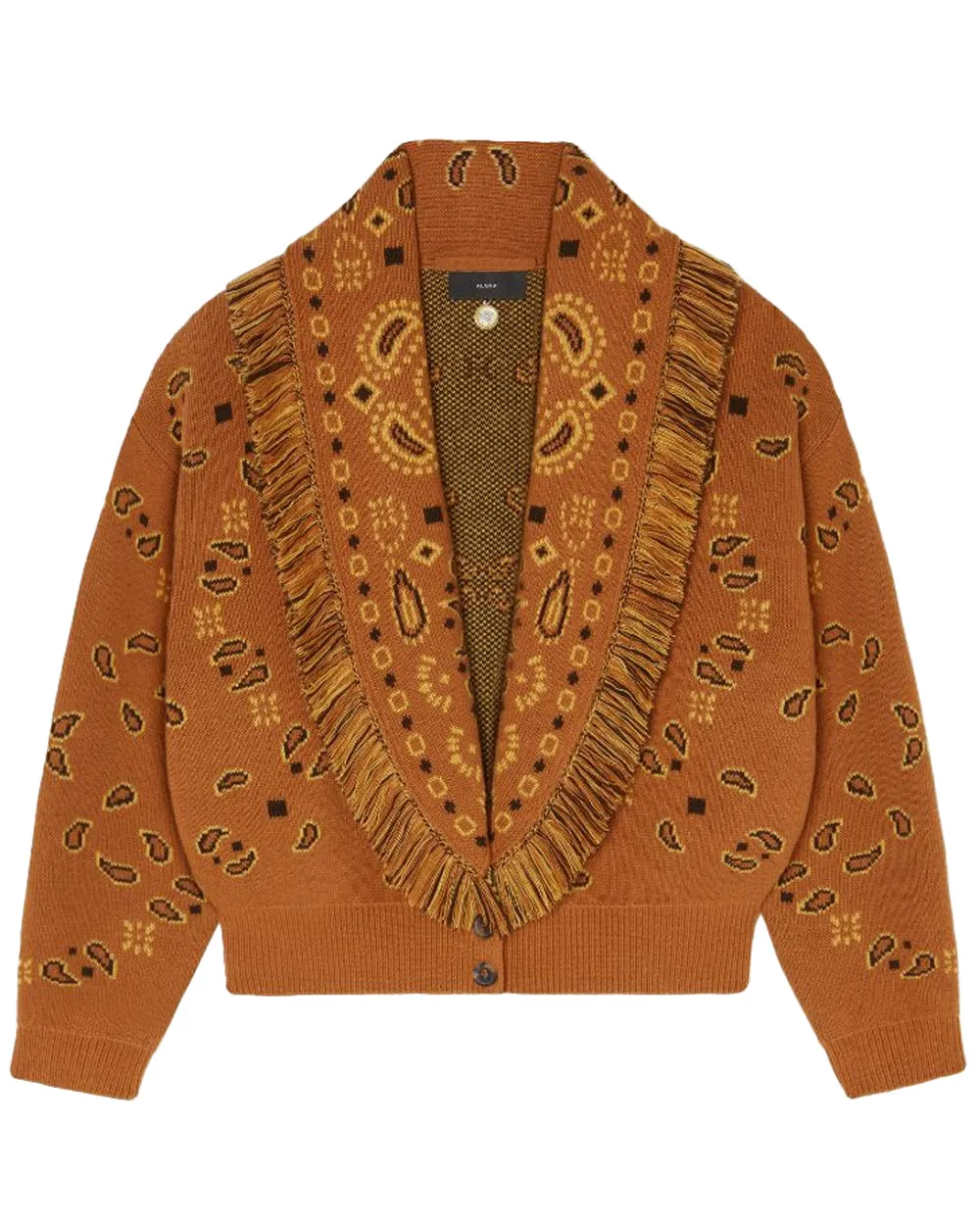 Tamarind Bandana Jacquard Cardibomber Cardigan