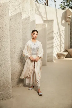 The Classic Ivory Kurta Set