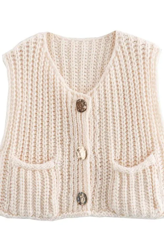 The Madison Knit Sweater Vest