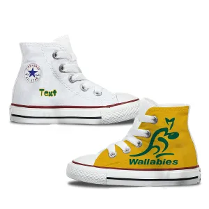 Wallabies Kids Custom Converse Shoes