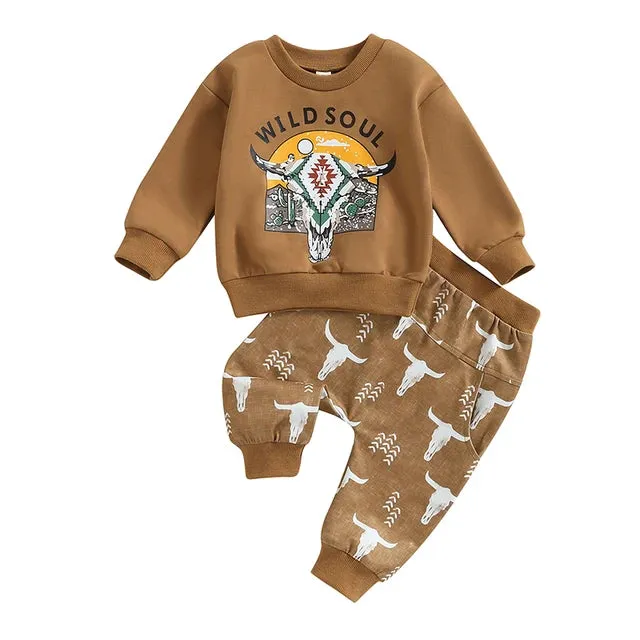 Wild Soul - Toddler Boys Casual Clothes Sets