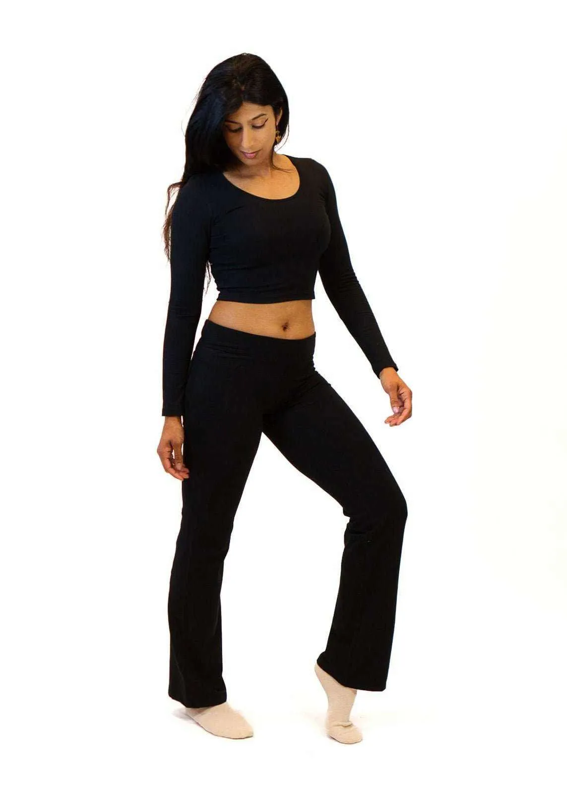 Yoga Hemp Pants - Comfortable & Stylish Flare Fit